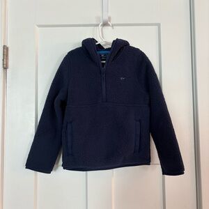 Vineyard Vines Kids Navy Fleece Hoodie